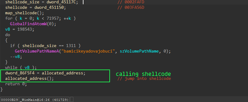 calling-shellcode